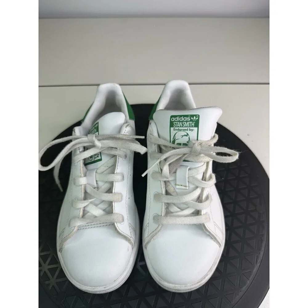 Adidas Originals Stan Smith Sneakers Shoes Kids Golf Youth Size 12K